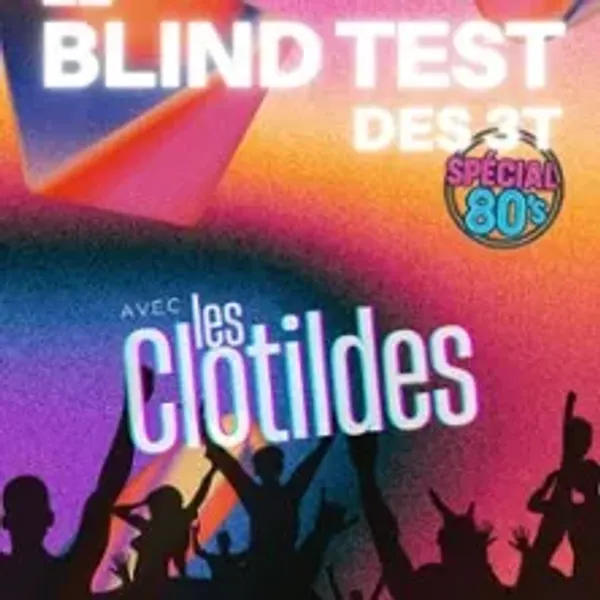 Affiche de l'événement Le Blindtest des 3T 80's