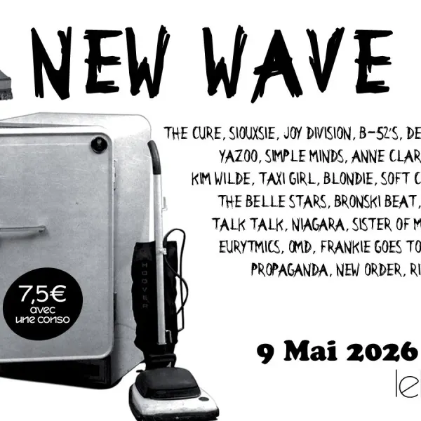 Affiche de l'événement Soirée New Wave