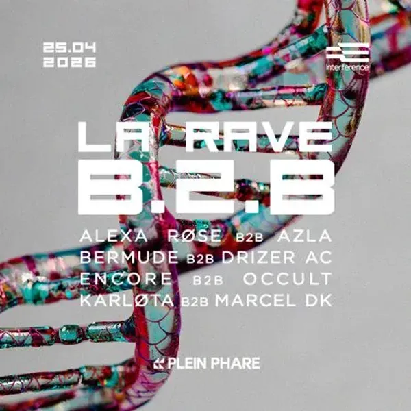 Affiche de l'événement PLEIN PHARE : LA RAVE EN B2B