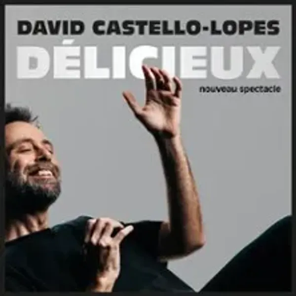 Affiche de l'événement David Castello-Lopes - Délicieux (Tournée)