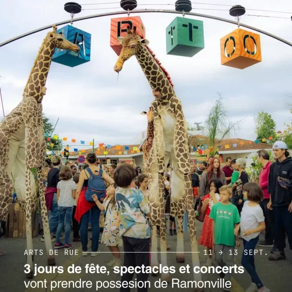 Affiche de l'événement Festival de rue de Ramonville - Jour 1