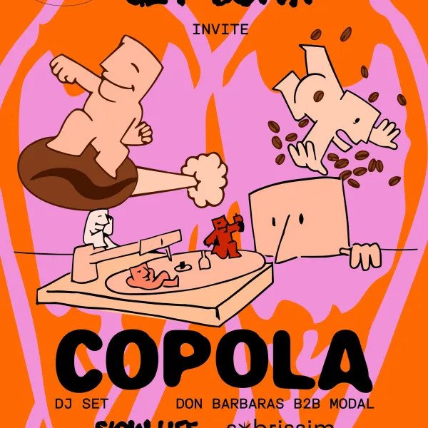 Affiche de l'événement Get Down #4 x Copola Coffee