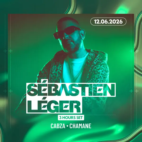 Affiche de l'événement SEBASTIEN LÉGER 3HRS SETx PONEY CLUB 2026