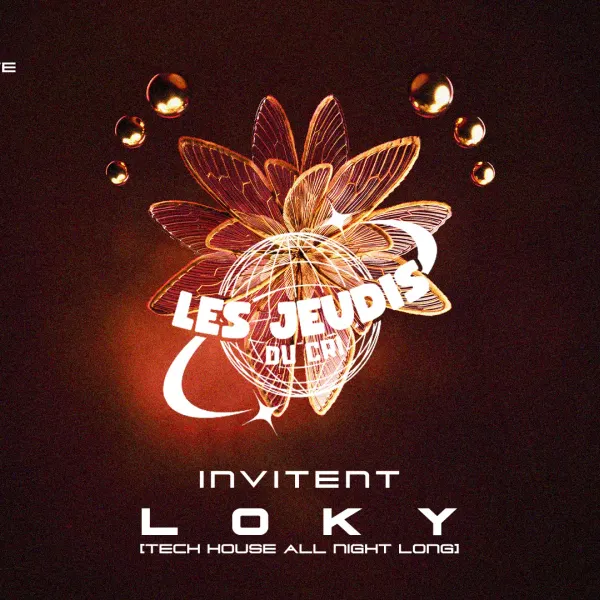 Affiche de l'événement Les Jeudis Du Cri Inv. Loky (Tech House To Techno)