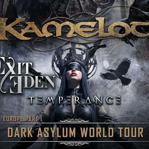 Affiche de l'événement Kamelot + Exit Eden + Temperance