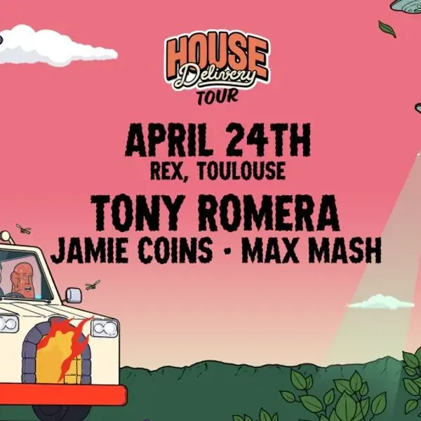 Affiche de l'événement Tony Romera present. House Delivery