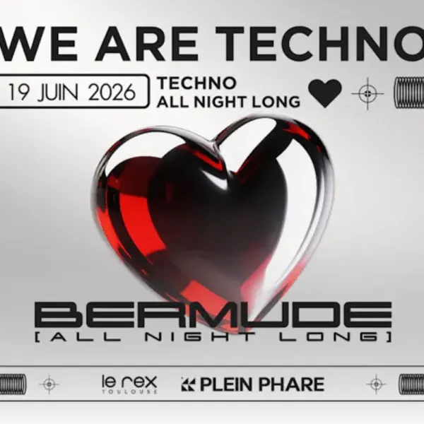 Affiche de l'événement WE ARE TECHNO