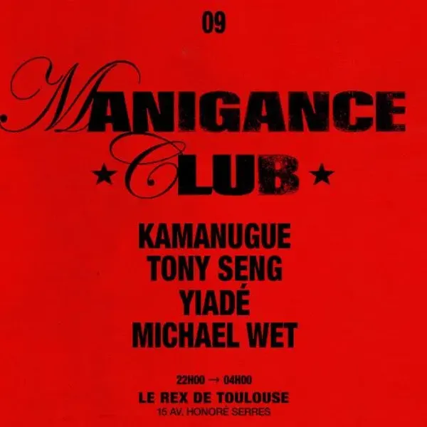 Affiche de l'événement Manigance Club #11