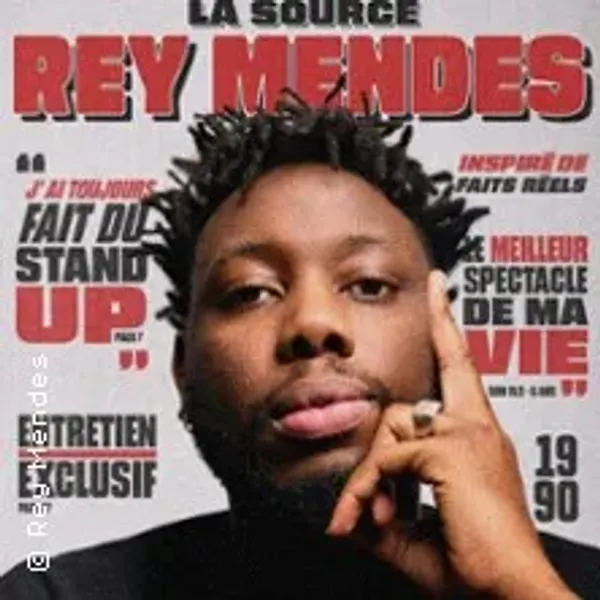Affiche de l'événement Rey Mendes - La Source