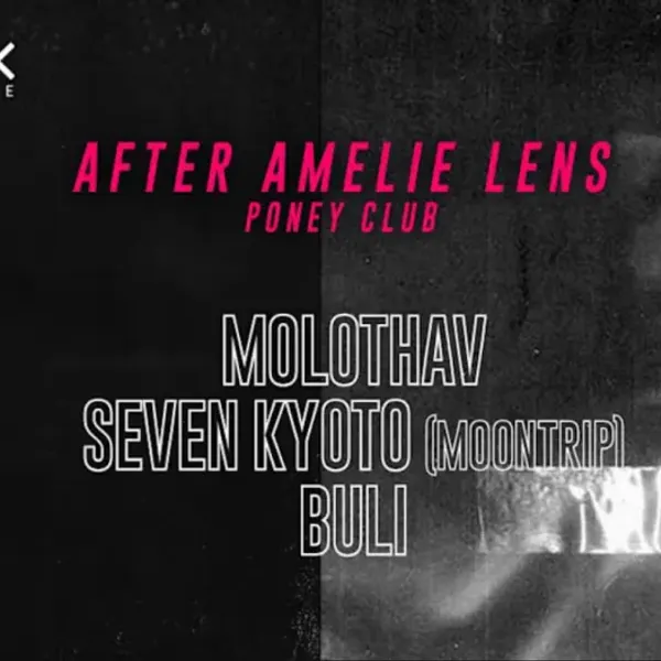 Affiche de l'événement After Amelie Lens