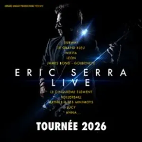 Affiche de l'événement Eric Serra Live - Tournée