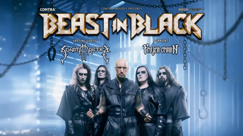 BEAST IN BLACK + SONATA ARCTICA + FROZEN CROWN