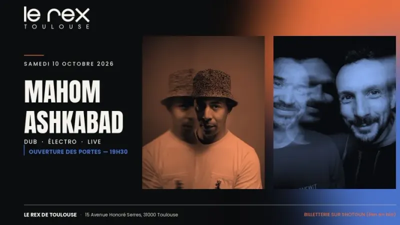 MAHOM ASHKABAD Dub Électro Live