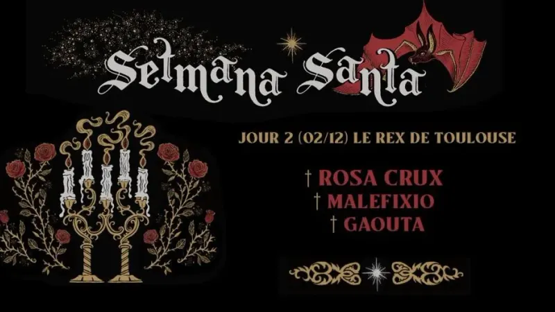 Rosa Crux + Malefino + Gaouta