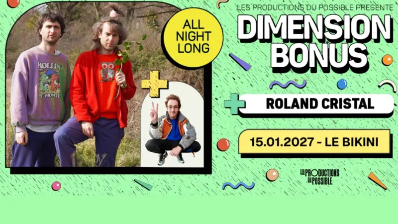 DIMENSION BONUS (SALUT C'EST COOL) + ROLAND CRISTAL (All Night Long)